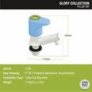 Glory Pillar Tap PTMT Faucet - LIPKA - Lipka Home