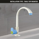 Glory Sink Tap with Swivel Spout PTMT Faucet lifestyle