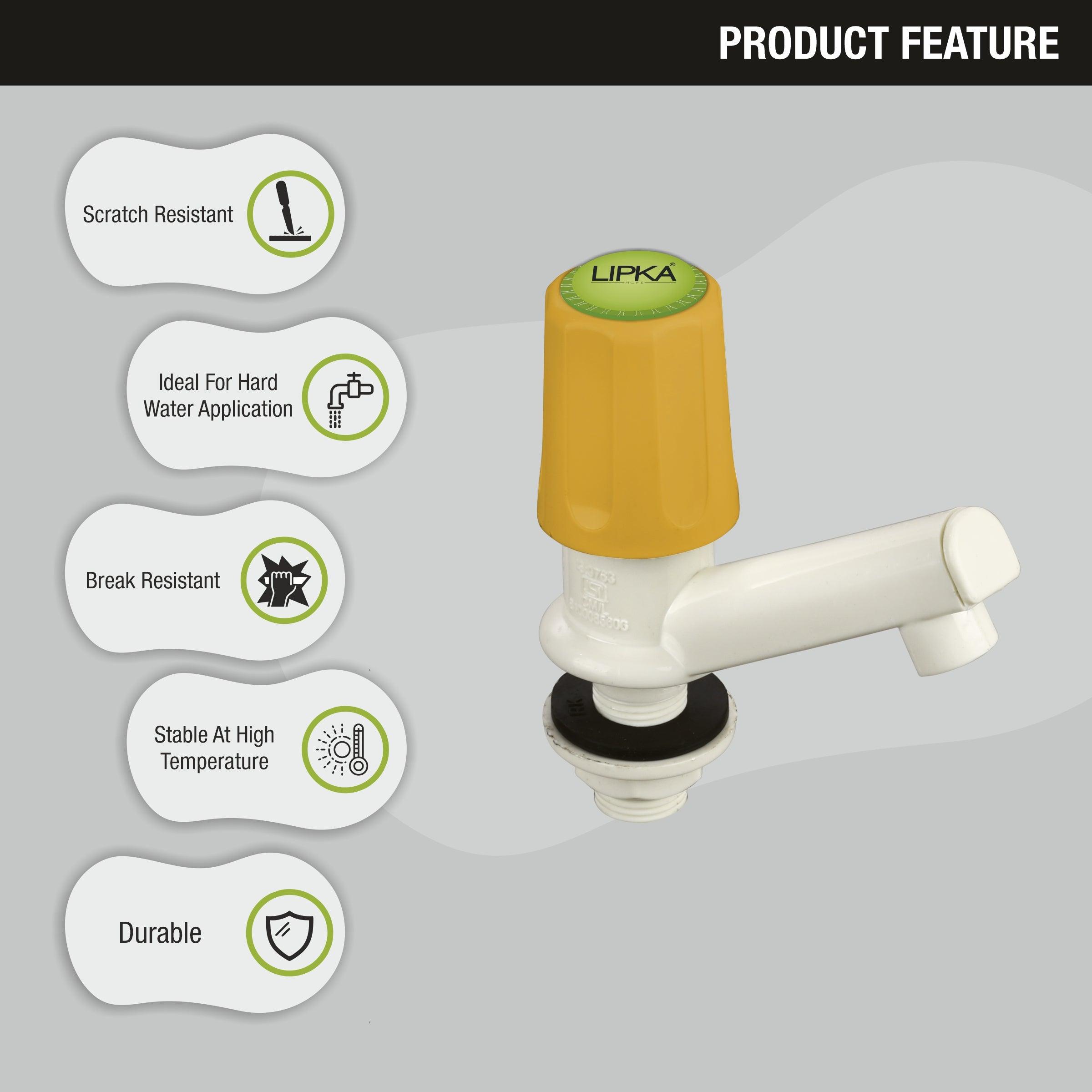 Grand Pillar Tap PTMT Faucet features