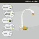 Grand Sink Tap with Swivel Spout PTMT Faucet- LIPKA - Lipka Home