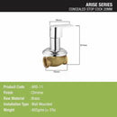 Arise Concealed Stop Valve 20mm Brass Faucet - LIPKA - Lipka Home
