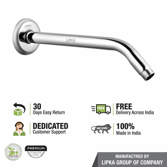 Half Bend Round Shower Arm (24 Inches) - LIPKA - Lipka Home