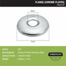 Italia Flange (Chrome Plated) Pack of 10 - LIPKA - Lipka Home