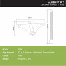 Jet Spray Straight PTMT Toilet Bidet (1 Meter Pipe) - LIPKA - Lipka Home