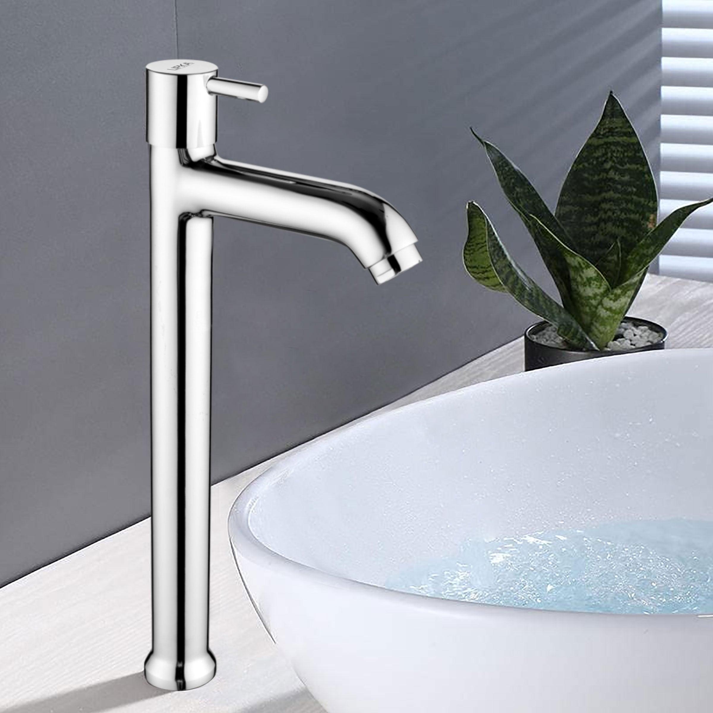 Kyron Tall Body Pillar Tap Faucet- LIPKA - Lipka Home