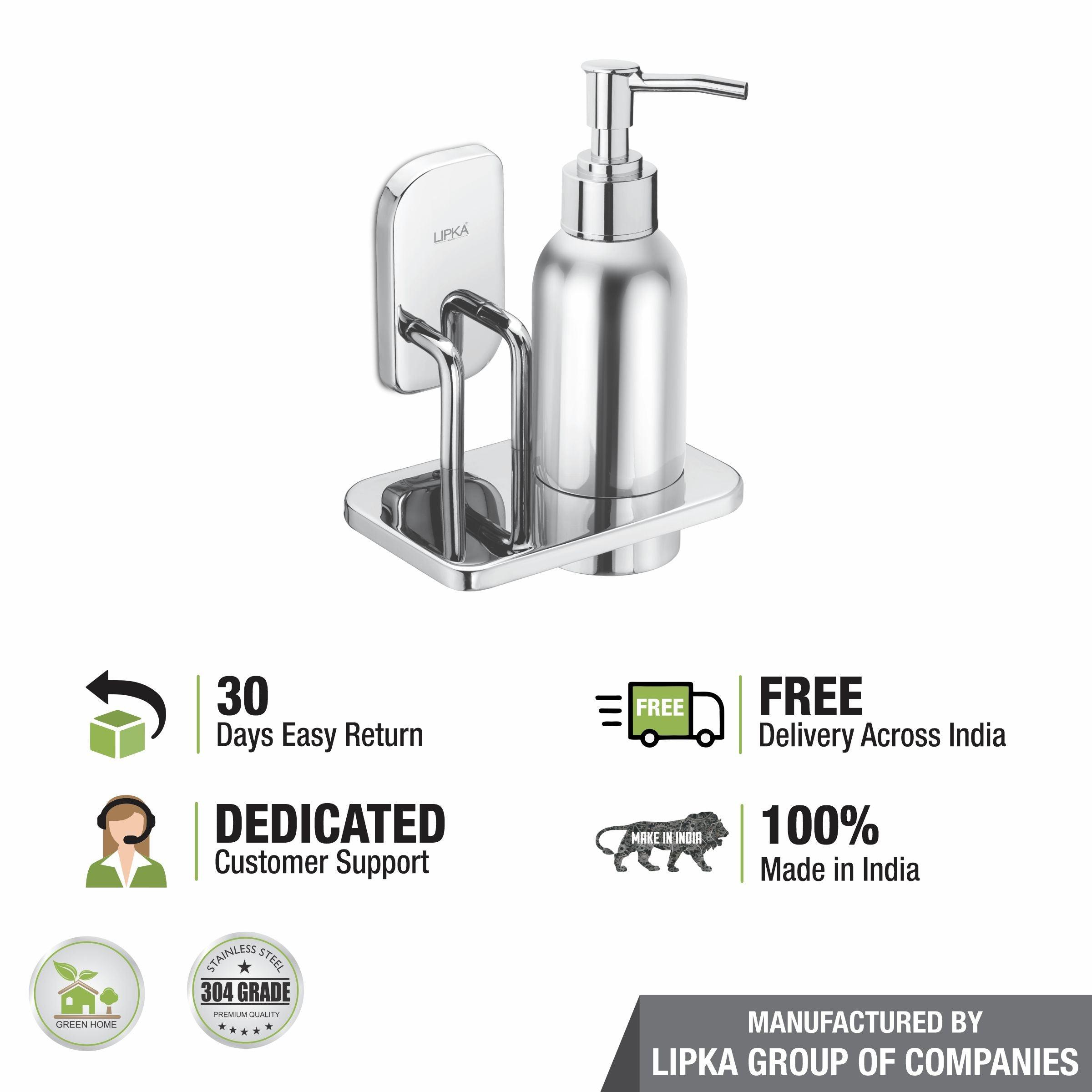 Rose Liquid Soap Dispenser (304-SS) - LIPKA - Lipka Home