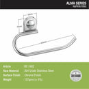 Alma Napkin Ring (304 SS) - LIPKA - Lipka Home