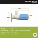 Nobel Angle Valve PTMT Faucet - LIPKA - Lipka Home