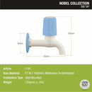 Nobel Bib Tap PTMT Faucet - LIPKA - Lipka Home