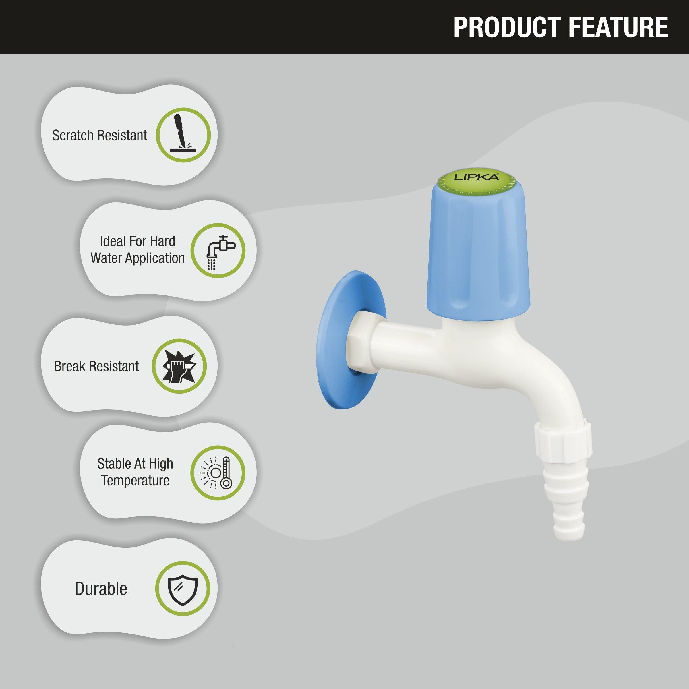 Nobel Nozzle Bib Tap PTMT Faucet features