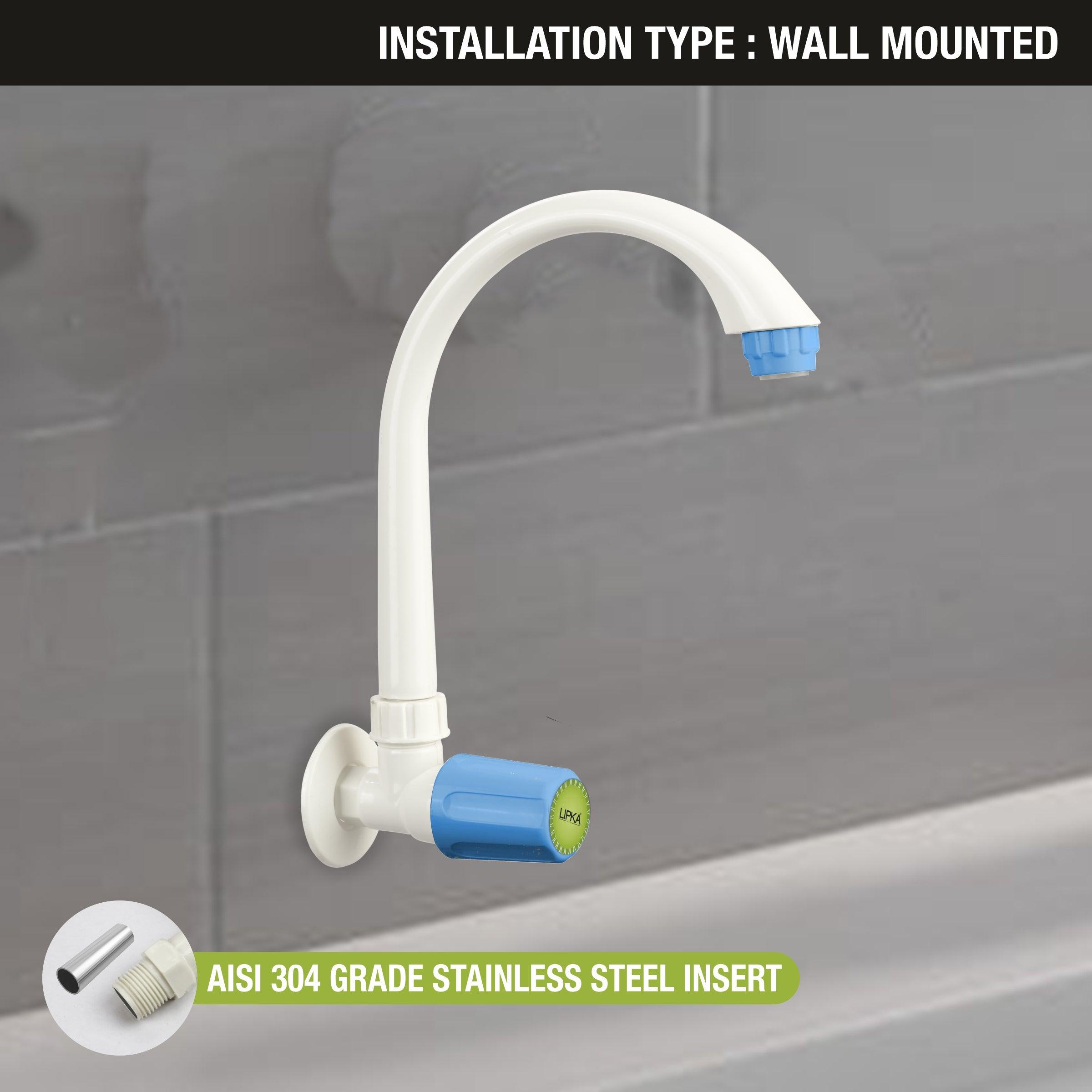 Nobel Sink Tap with Swivel Spout PTMT Faucet lifestyle
