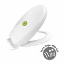 Oval Toilet Seat Cover PVC (White) |Commode not included| - LIPKA - Lipka Home