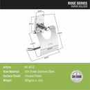 Rose Paper Holder (304-SS) - LIPKA - Lipka Home