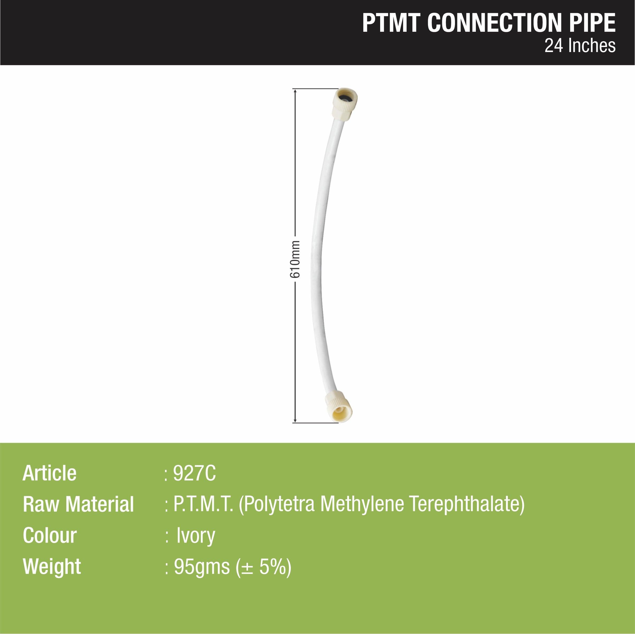 Connection Pipe PTMT (24 Inches) sizes and dimensions