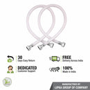 Connection Pipe PVC (12 Inches) (Pack of 2) - LIPKA - Lipka Home