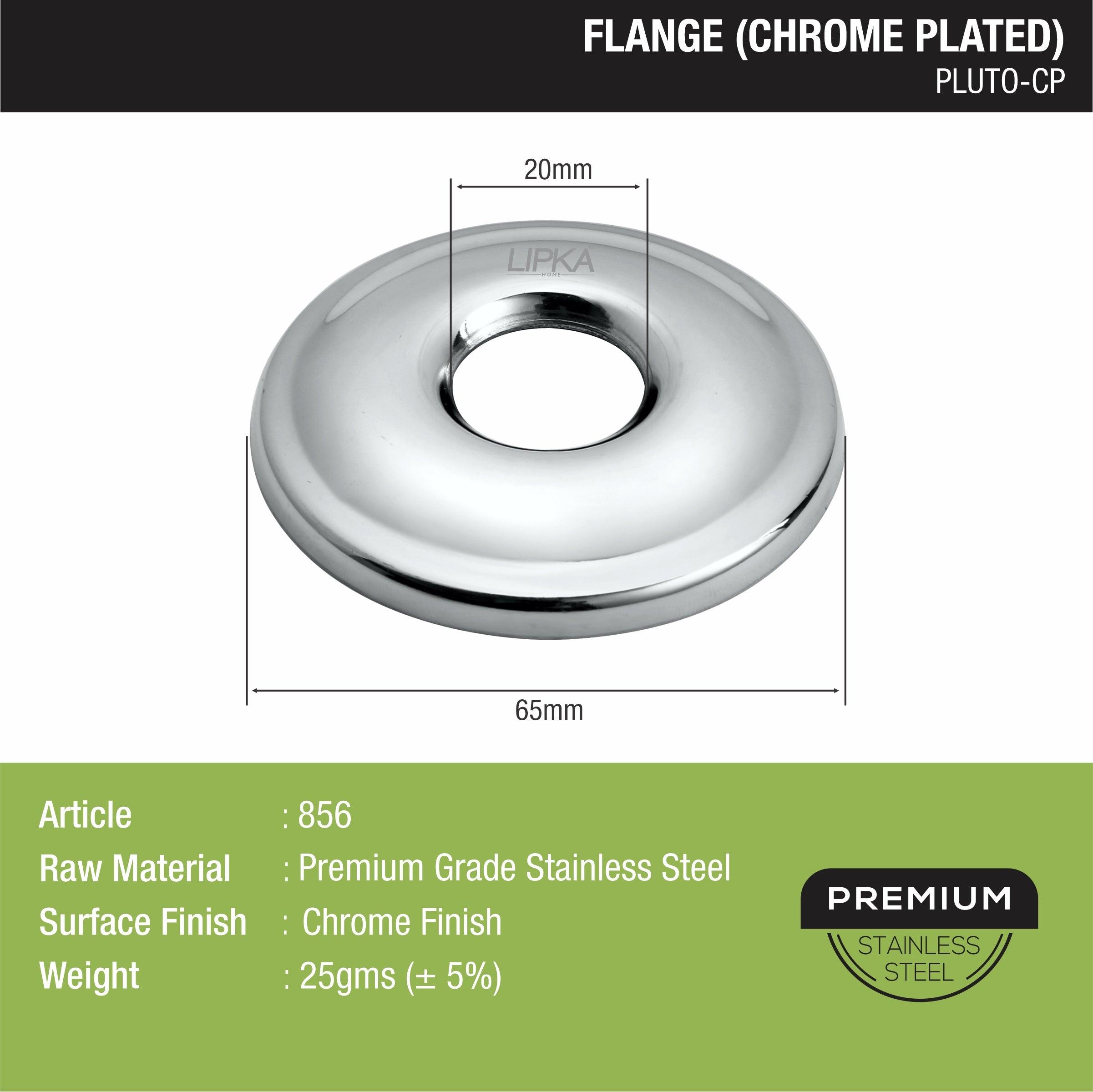 Pluto Flange (Chrome Plated) - LIPKA - Lipka Home