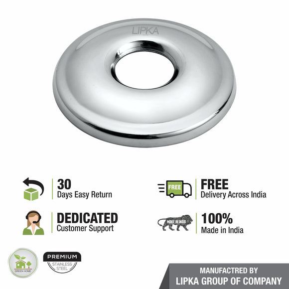 Pluto Flange (Chrome Plated) Pack of 10 - LIPKA - Lipka Home