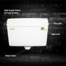 Round Flushing Cistern/ Flush Tank (White) |Commode not included| - LIPKA - Lipka Home