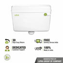 Round Flushing Cistern/ Flush Tank (White) |Commode not included| - LIPKA - Lipka Home
