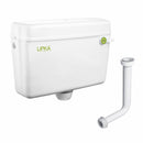 Round Flushing Cistern/ Flush Tank (White) |Commode not included| - LIPKA - Lipka Home