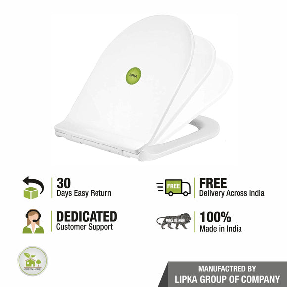 Oval Toilet Seat Cover PVC (Blue) |Commode not included| - LIPKA - Lipka Home