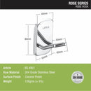 Rose Robe Hook (304-SS) - LIPKA - Lipka Home
