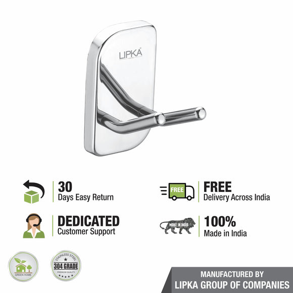 Rose Robe Hook (304-SS) - LIPKA - Lipka Home