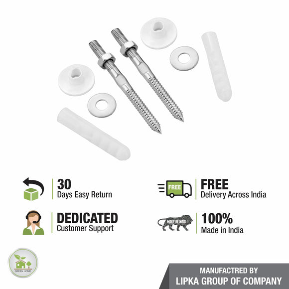 Rag Bolt Stainless Steel (10mm) - LIPKA - Lipka Home