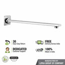 Rectangular Shower Arm (12 Inches) - LIPKA - Lipka Home