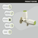 Royal Two Way Angle Valve PTMT Faucet (Double Handle) - LIPKA - Lipka Home