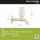 Royal Bib Tap PTMT Faucet - LIPKA - Lipka Home