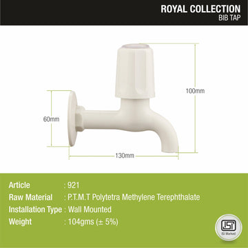 Royal Bib Tap PTMT Faucet - LIPKA - Lipka Home