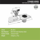 Pyramid 304-Grade Soap Dish with Tumbler Holder - LIPKA - Lipka Home