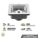 304-Grade Round Kitchen Sink Coupling (4½ Inches) - LIPKA - Lipka Home