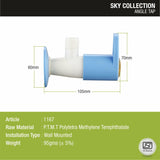 Sky Angle Valve PTMT Faucet sizes and dimensions