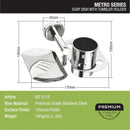 Metro Soap Dish with Tumbler Holder - LIPKA - Lipka Home