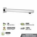 Square Shower Arm (12 Inches) - LIPKA - Lipka Home