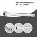 Square Shower Arm (15 Inches) - LIPKA - Lipka Home