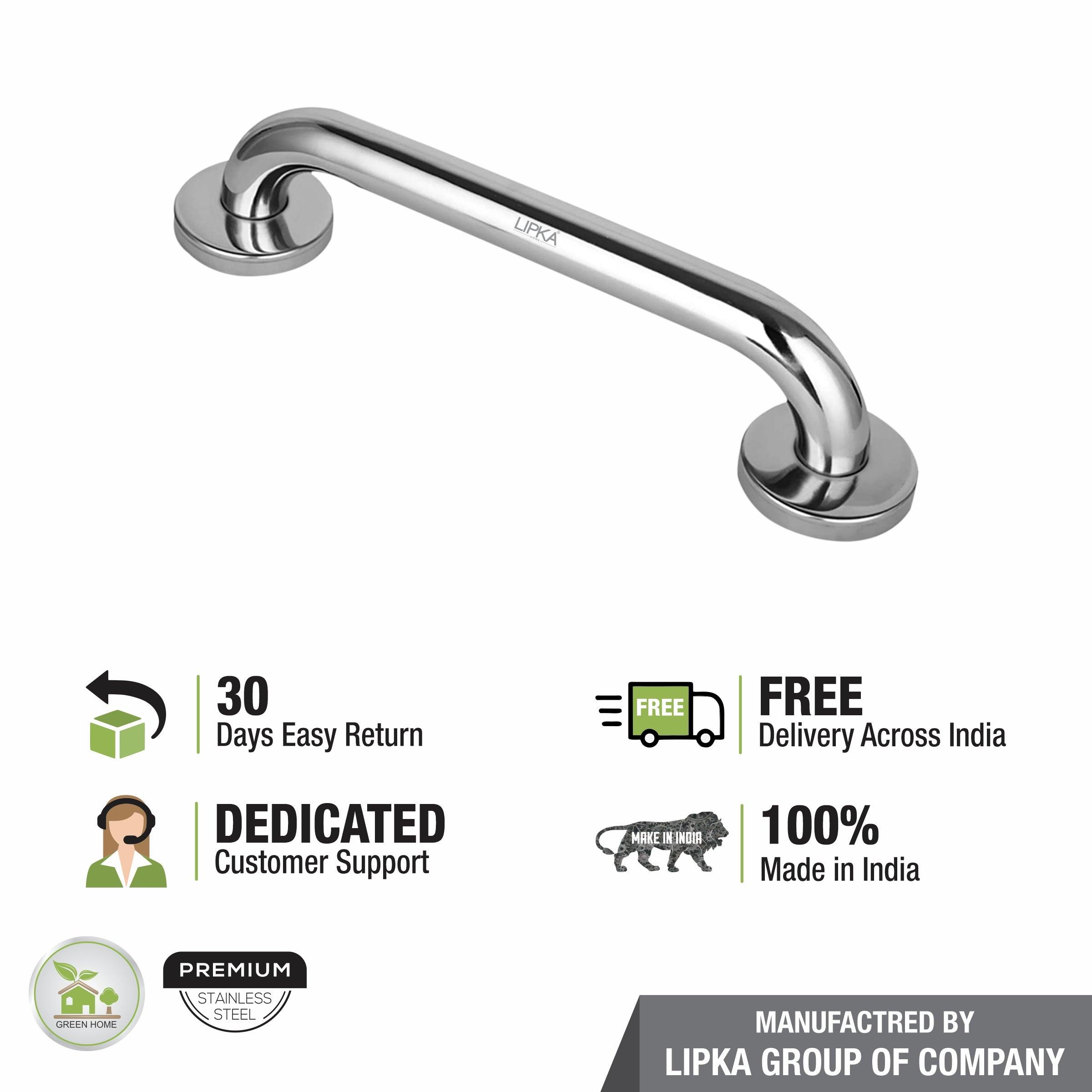 Stainless Steel Grab Bar (10 Inches) free delivery