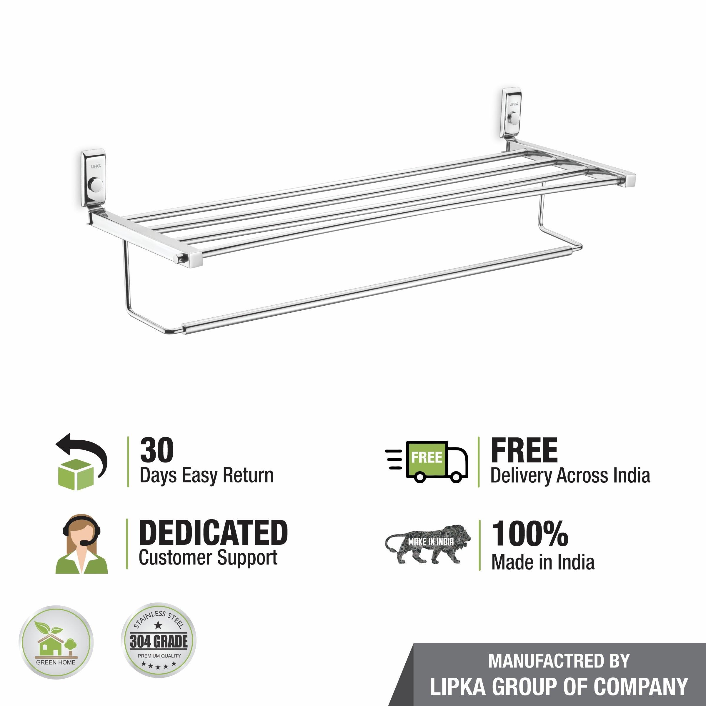 Navigate Towel Rack 304-SS (24 Inches) free delivery