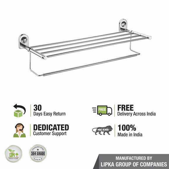 Alma Towel Rack 304-SS (24 Inches) - LIPKA - Lipka Home
