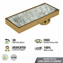 Tile Insert Shower Drain Channel - Yellow Gold (18 x 5 Inches) - LIPKA - Lipka Home