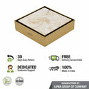 Tile Insert Square Floor Drain - Yellow Gold (5 x 5 Inches) - LIPKA - Lipka Home