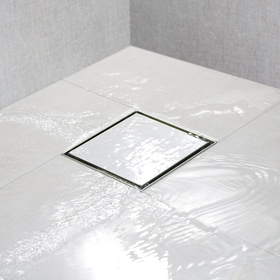 Tile Insert Floor Drain (6 x 6 Inches) - LIPKA - Lipka Home