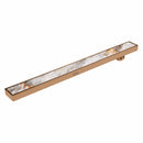 Tile Insert Shower Drain Channel - Antique Copper (48 x 3 Inches) - LIPKA - Lipka Home