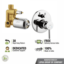 Kyron 2-inlet Single Lever Diverter High-Flow (Complete Set) - LIPKA - Lipka Home