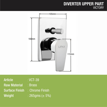 Victory Diverter (Upper Part) - LIPKA - Lipka Home