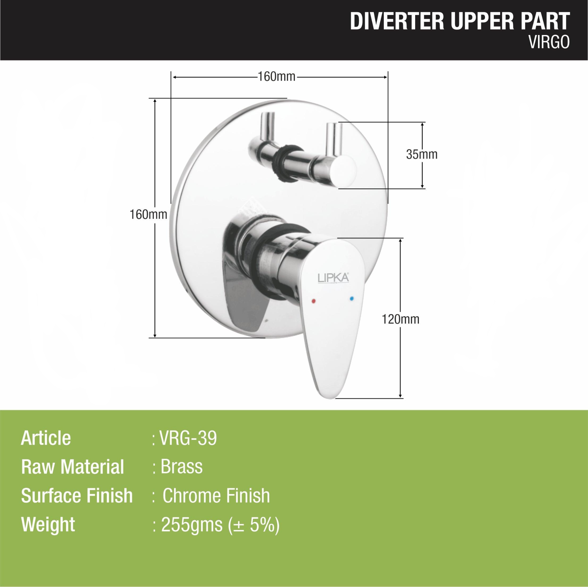 Virgo Diverter (Upper Part) - LIPKA dimension