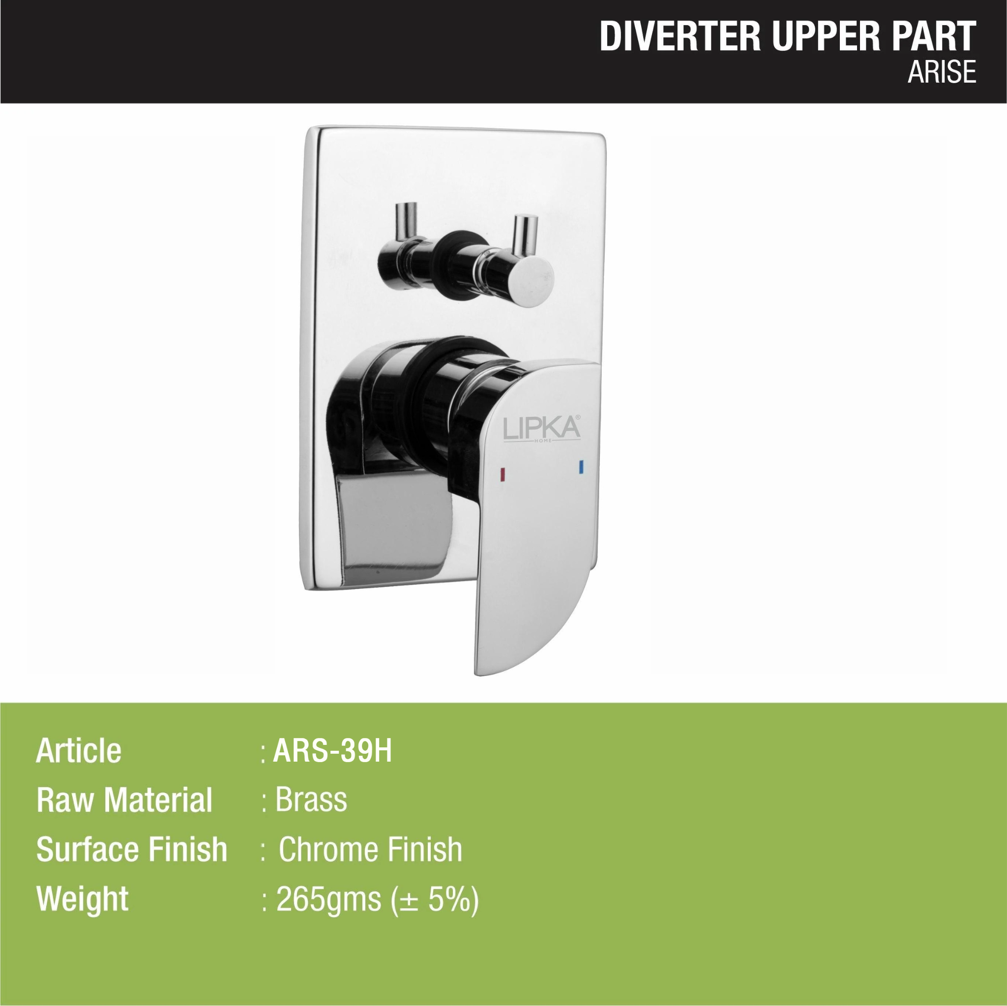 diverter upper part