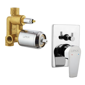 Victory 2-inlet Single Lever Diverter High-Flow (Complete Set) - LIPKA - Lipka Home